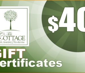 $40 Gift Certificates