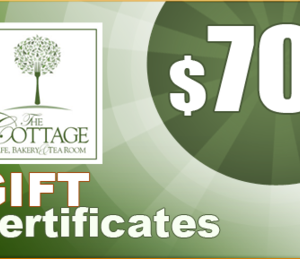 $70 Gift Certificates