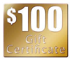 $100 Gift Certificates